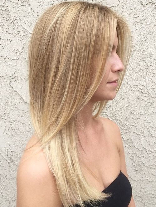 Golden Blonde Hair Styles 21