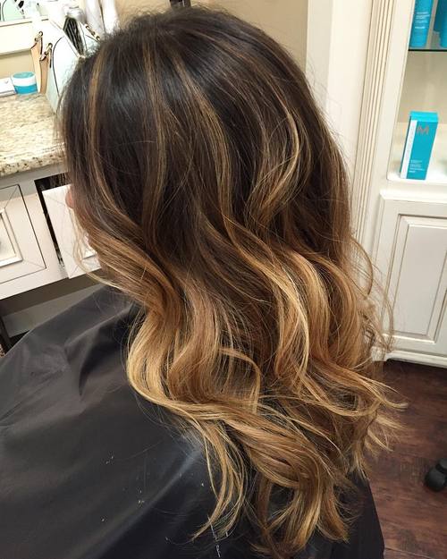Brown Blonde Ombre Balayage