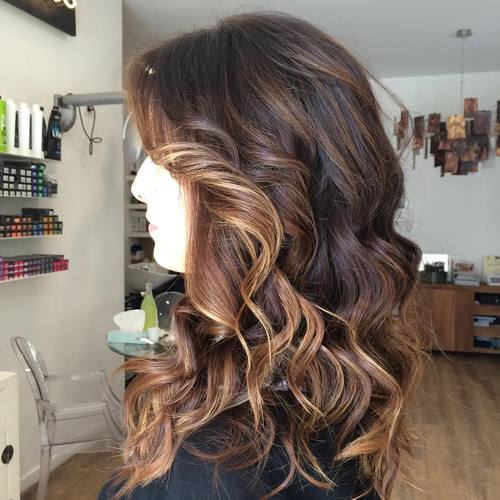 Caramel Balayage Hair