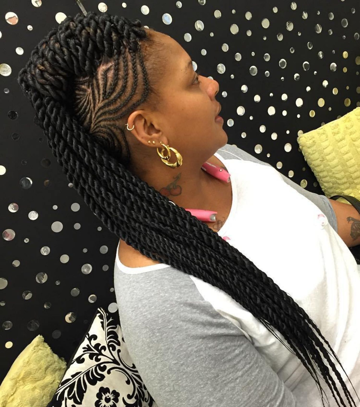 70 Best Black Braided Hairstyles That Turn Heads in 2019 (490 x 554 Pixel)