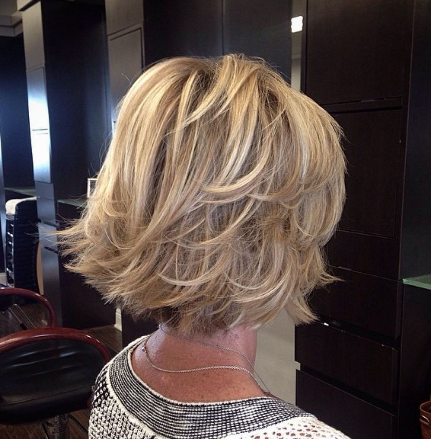 60 Unbeatable Haircuts for Women over 40 to Take on Board ... (451 x 459 Pixel)