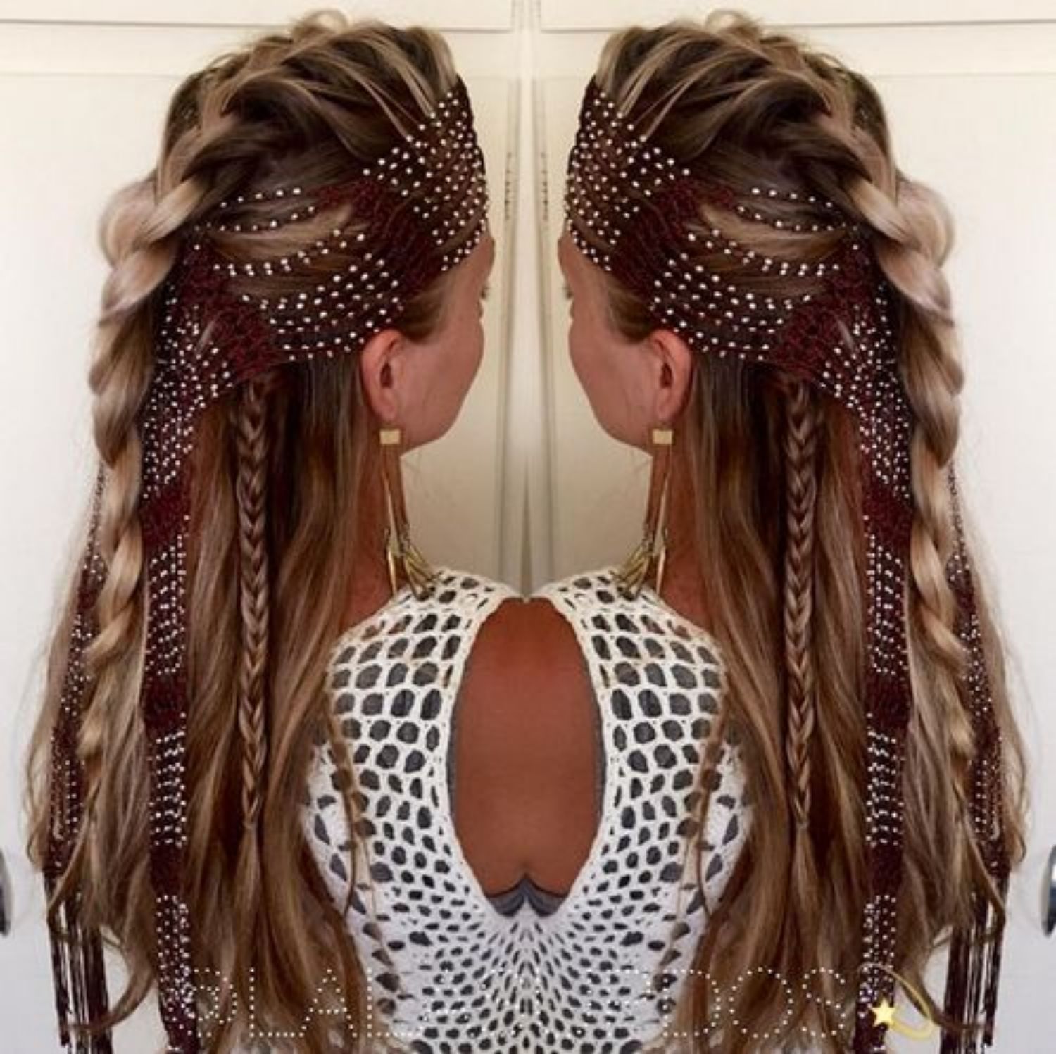 50 Half Up Half Down Hairstyles for Everyday and Party Looks (474 x 473 Pixel)
