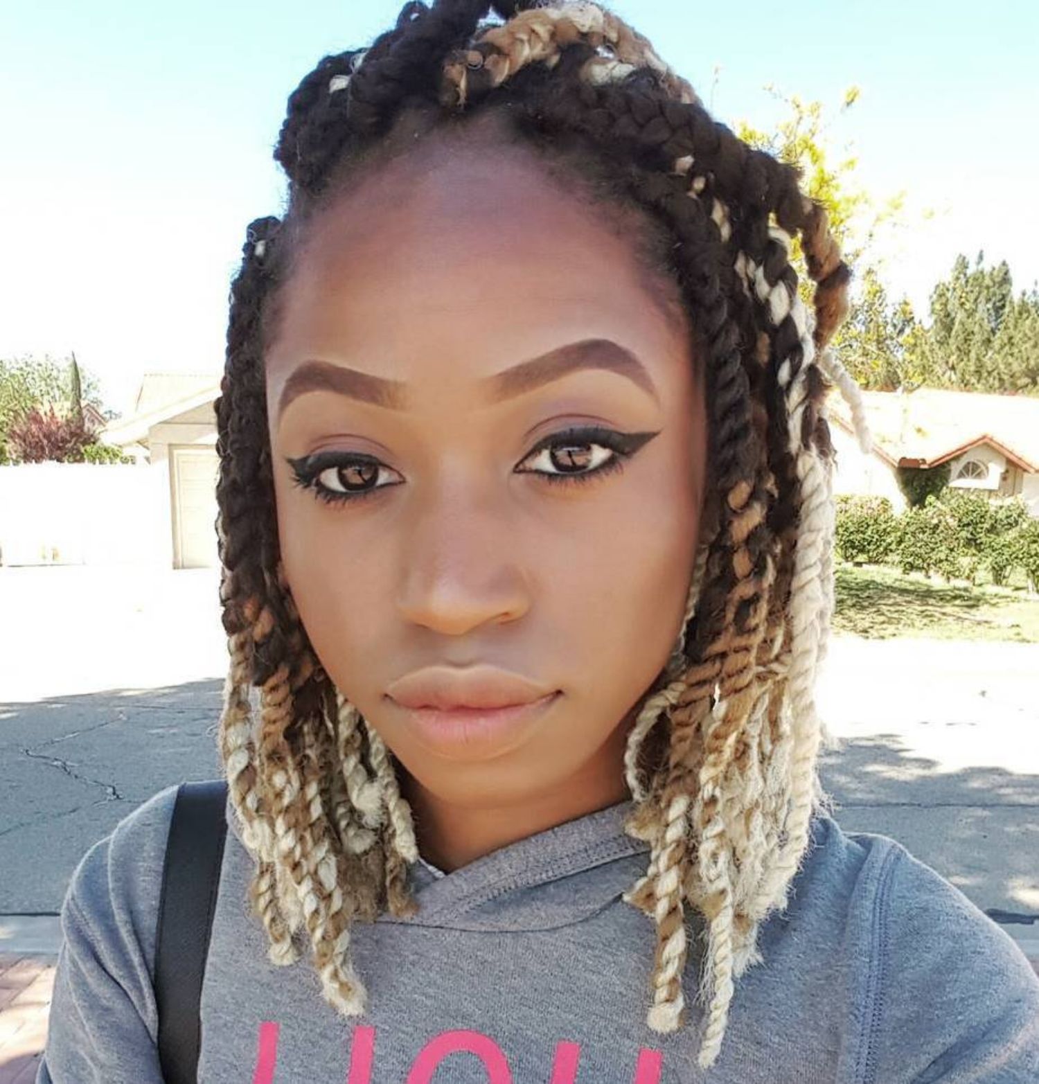 30 Hot Kinky Twist Hairstyles to Try in 2020 (462 x 522 Pixel)