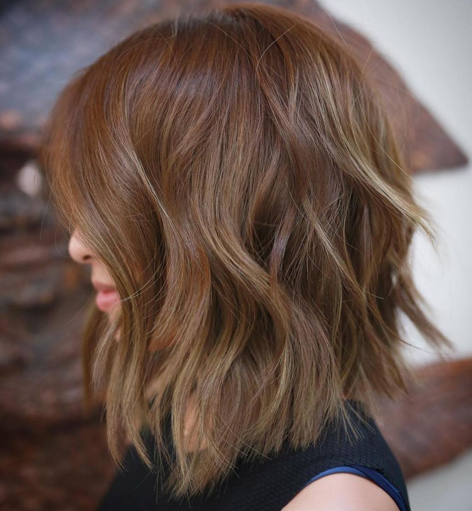 60 Inspiring Long Bob Hairstyles and Lob Haircuts 2018 (473 x 512 Pixel)