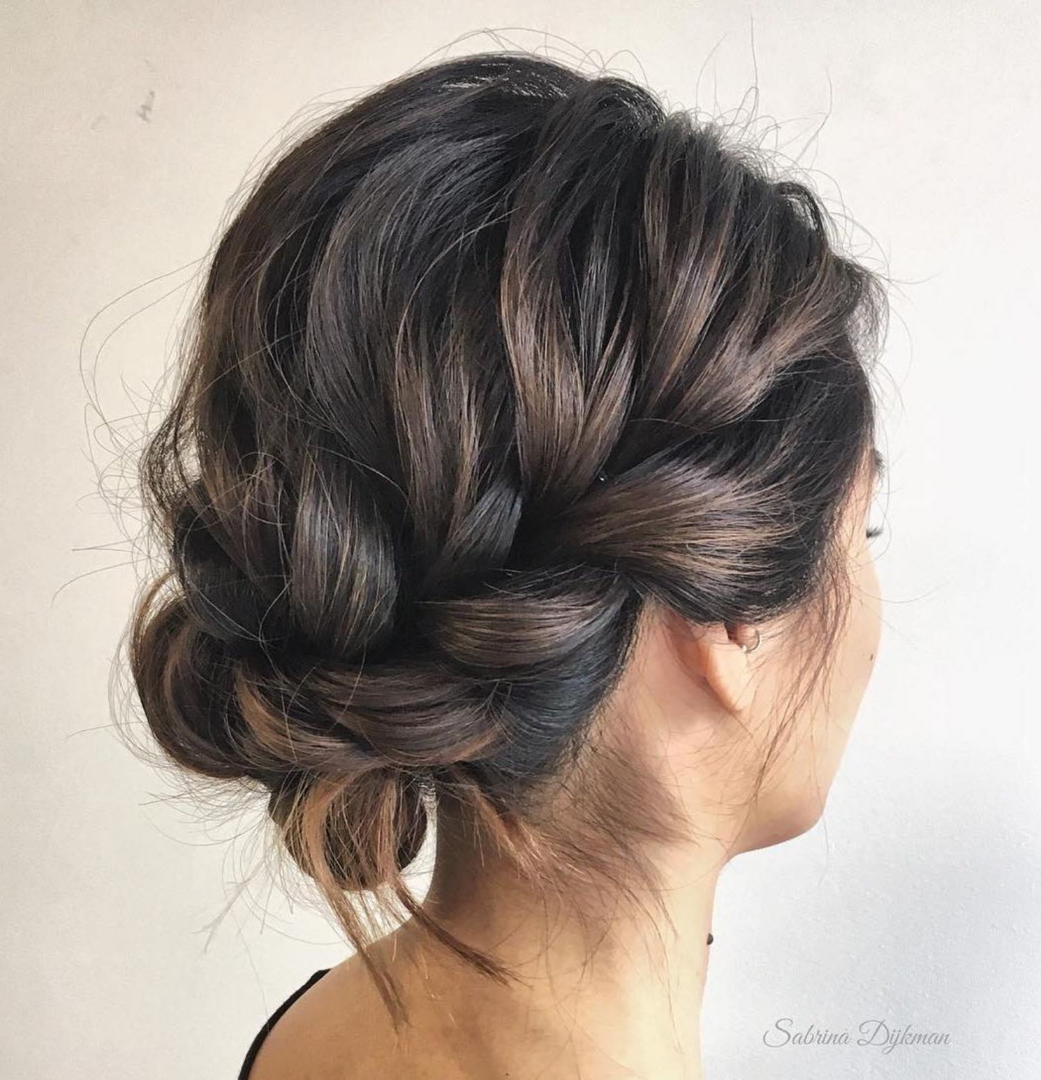 Easy Updo Ideas For Medium Length Hair Pictures