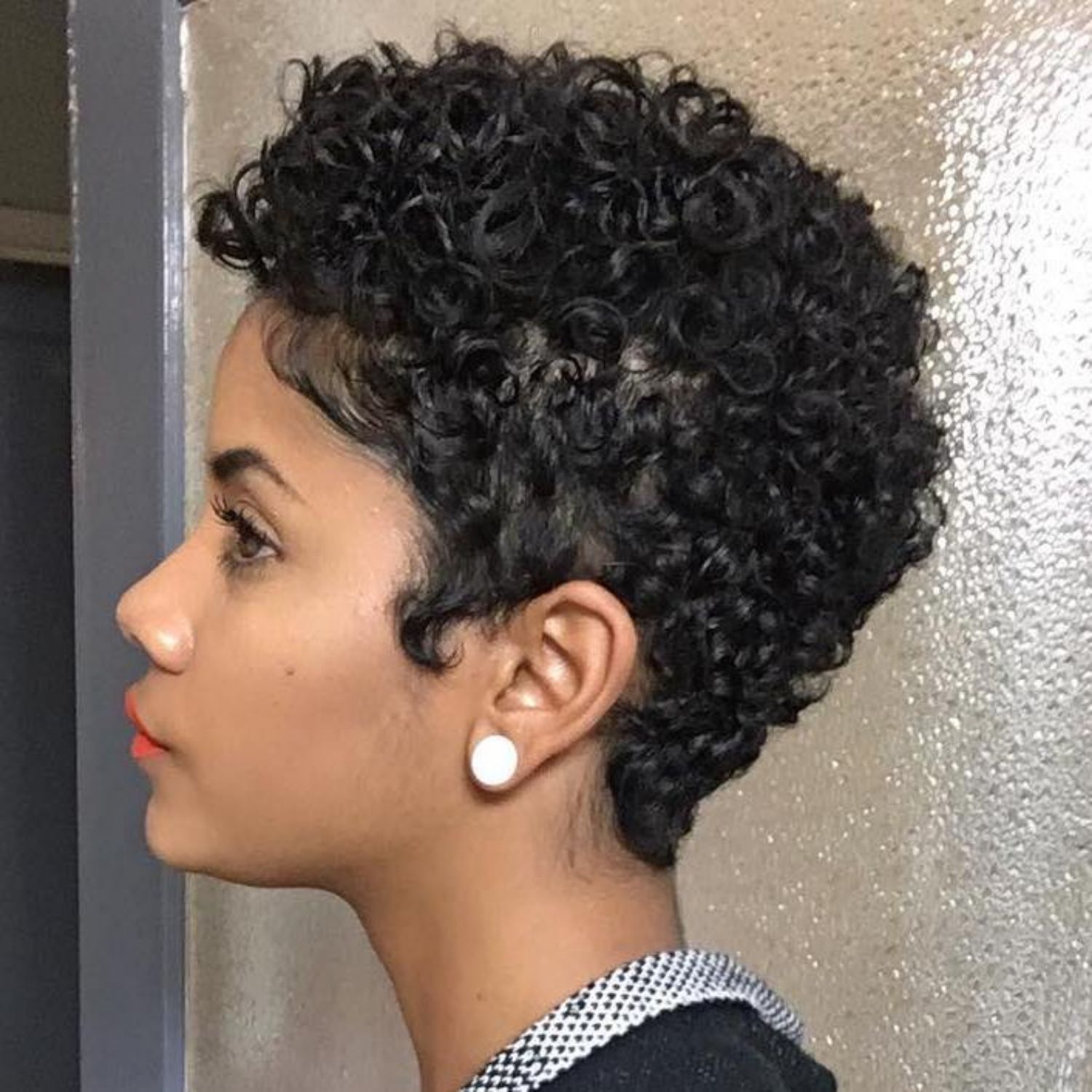 75 Most Inspiring Natural Hairstyles for Short Hair in 2020 (468 x 468 Pixel)