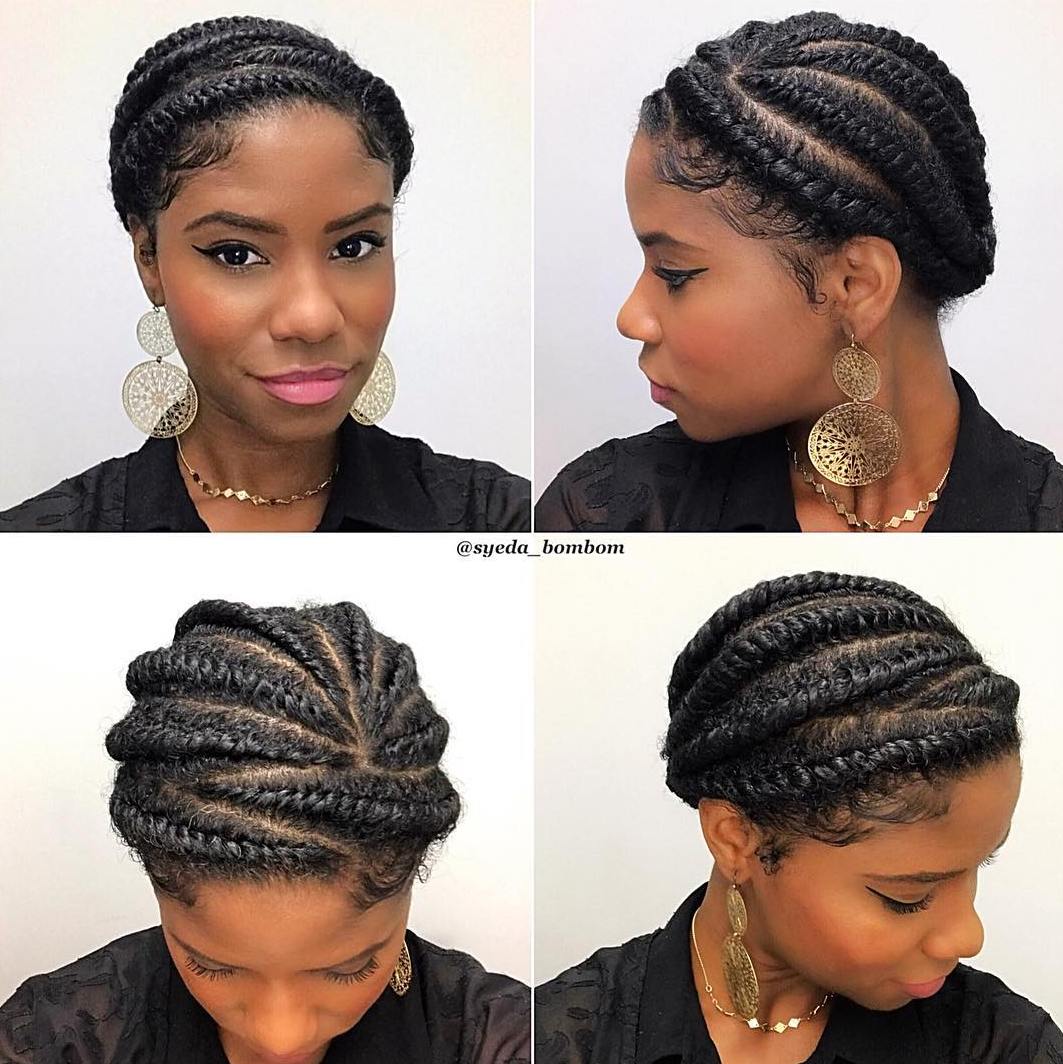 60 Easy and Showy Protective Hairstyles for Natural Hair (500 x 500 Pixel)