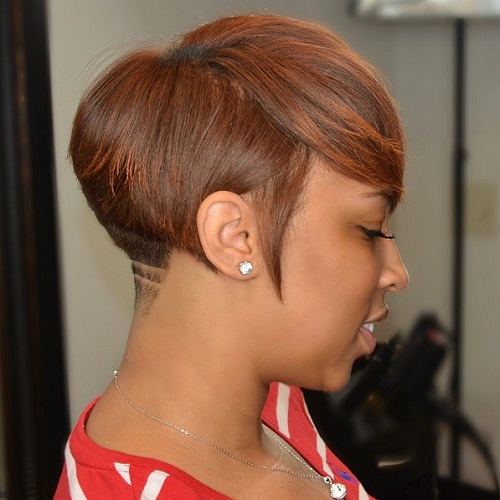 Short Hairstyles With Color For Black Women