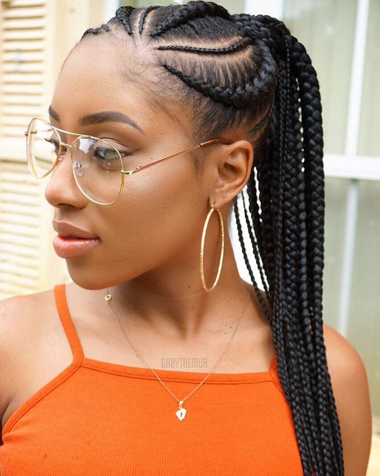 70 Best Black Braided Hairstyles That Turn Heads in 2021 (500 x 625 Pixel)