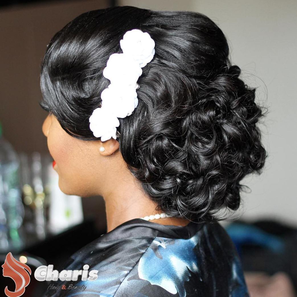 50 Superb Black Wedding Hairstyles (500 x 500 Pixel)