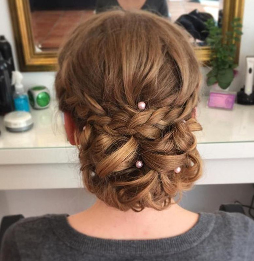 Image result for prom hair