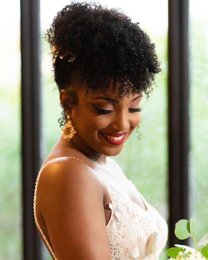 50 Superb Black Wedding Hairstyles