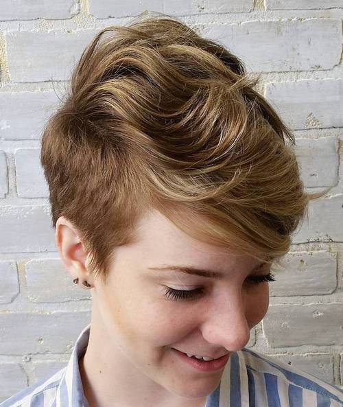 30 Best Short Sassy Haircuts for Your New Look in 2021 (500 x 593 Pixel)