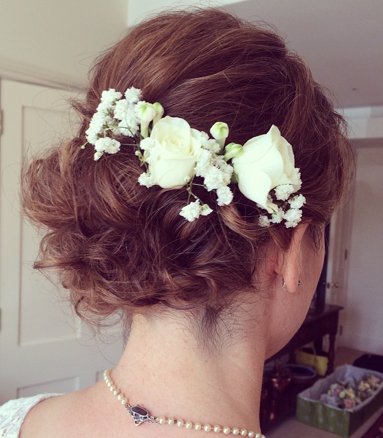 40 Best Short Wedding Hairstyles That Make You Say "Wow!" (560 x 640 Pixel)