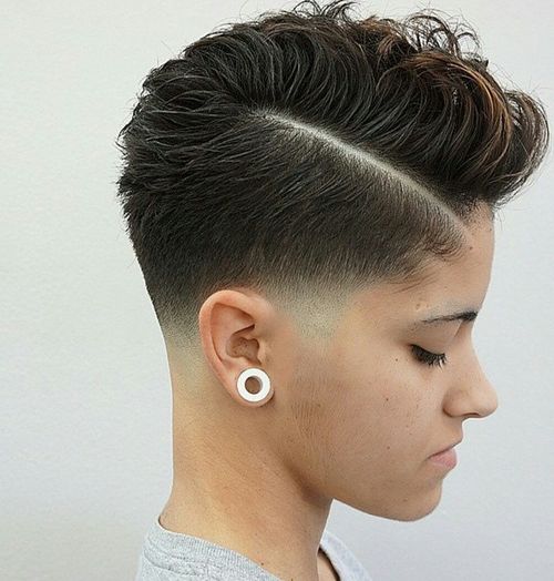 70 Most Gorgeous Mohawk Hairstyles of Nowadays (500 x 524 Pixel)