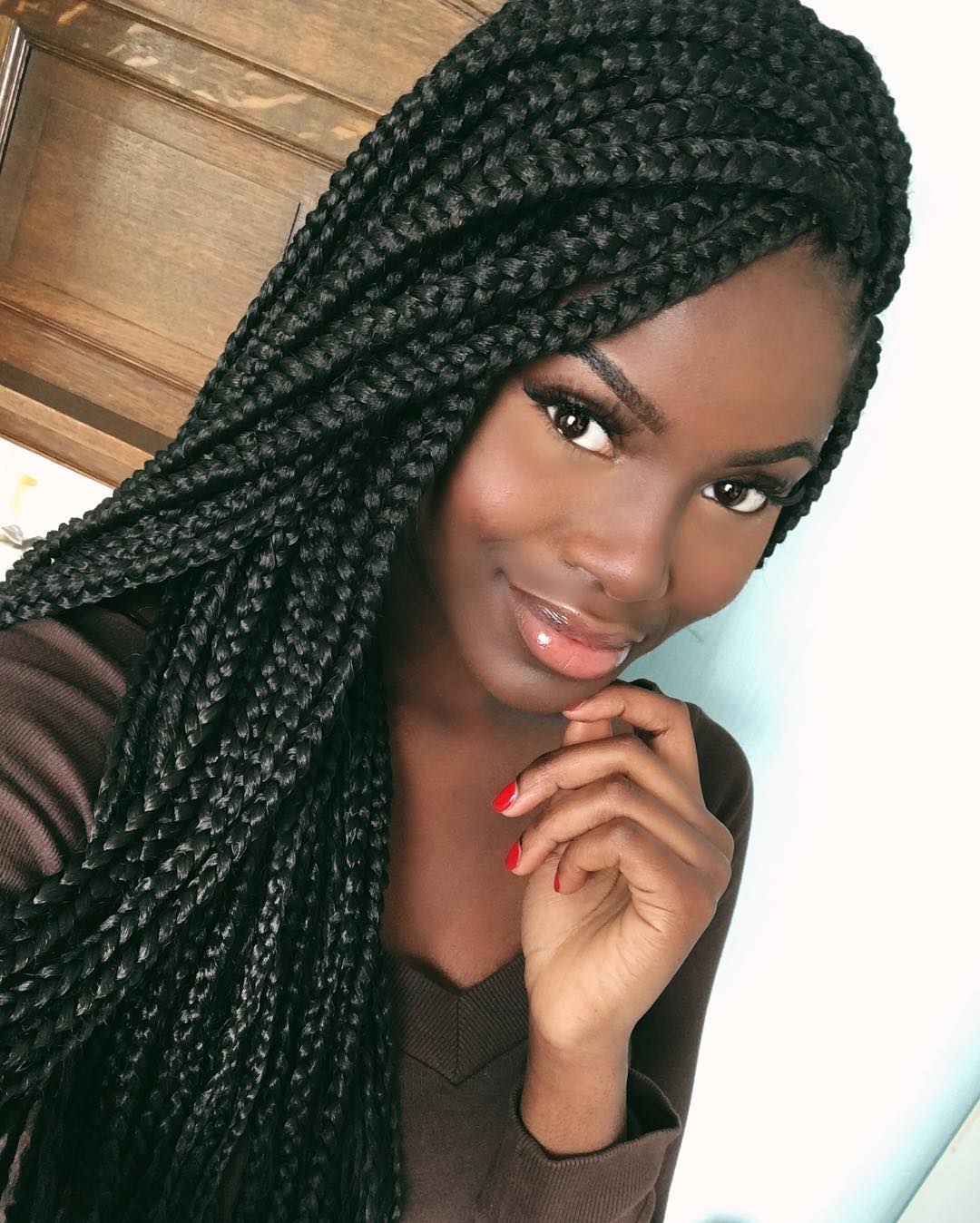 50 Best Eye-Catching Long Hairstyles for Black Women (1080 x 1348 Pixel)