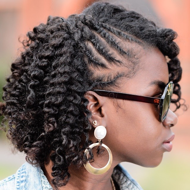 75 Most Inspiring Natural Hairstyles for Short Hair in 2021 (500 x 500 Pixel)