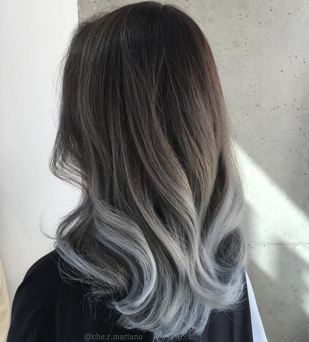 Ombre Hair Black To Grey Find Your Perfect Hair Style