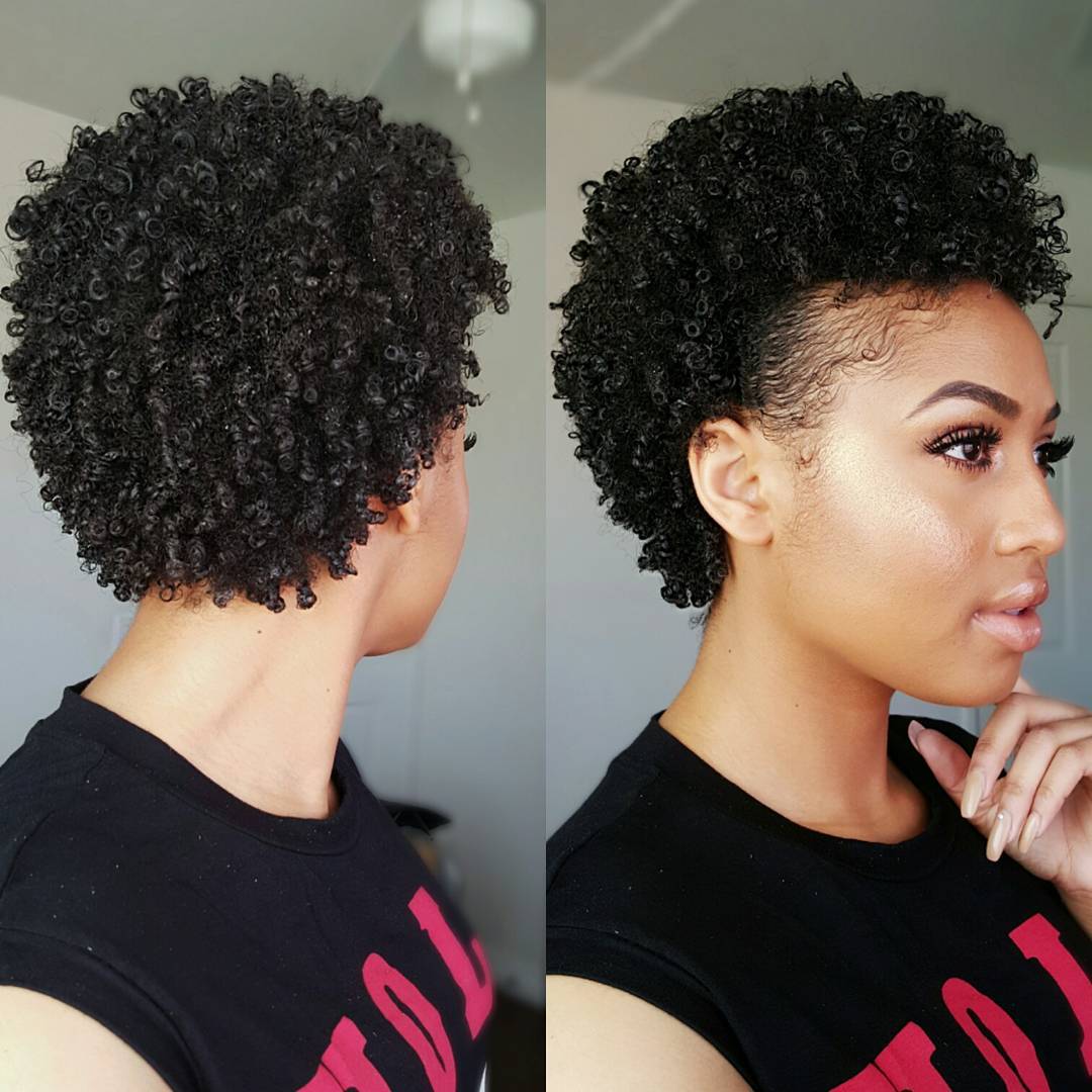 Natural Hair Styles For Short Hair In Nigeria Images