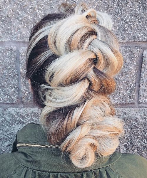 30 Best Dutch Braid Inspired Hairstyles (500 x 606 Pixel)