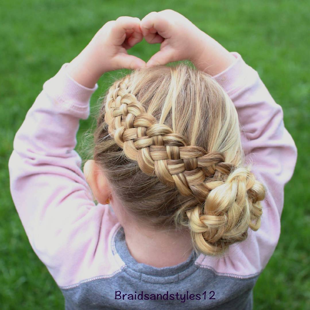 40 Cool Hairstyles for Little Girls on Any Occasion (1080 x 1080 Pixel)