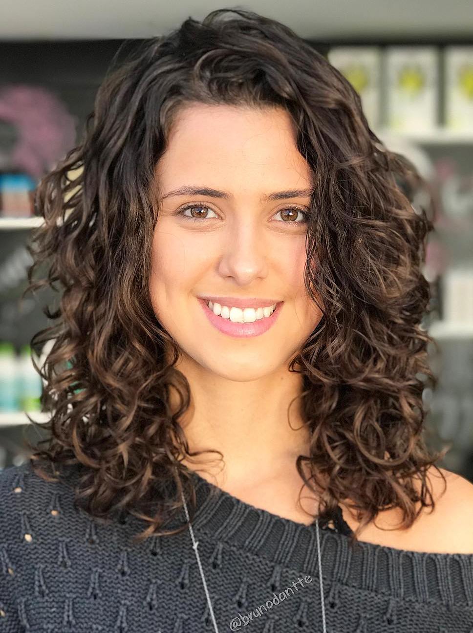60 Styles and Cuts for Naturally Curly Hair in 2021 (500 x 668 Pixel)