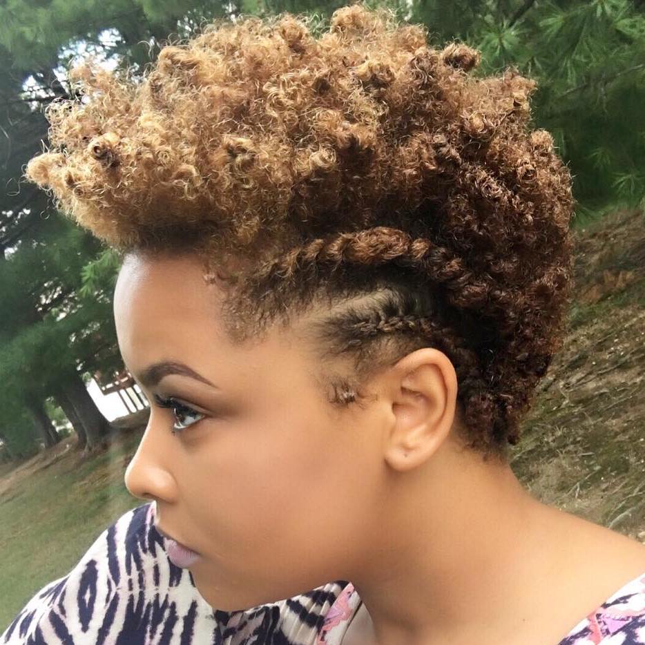 75 most inspiring natural hairstyles for short hair in 2019