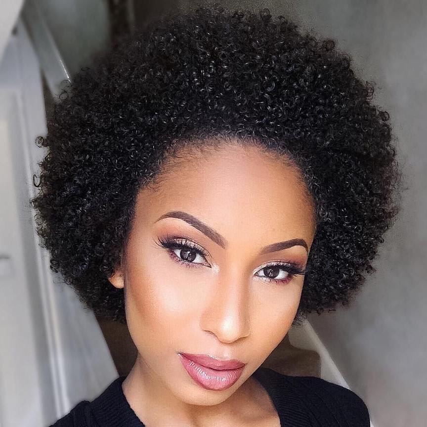 75 Most Inspiring Natural Hairstyles For Short Hair In 2017