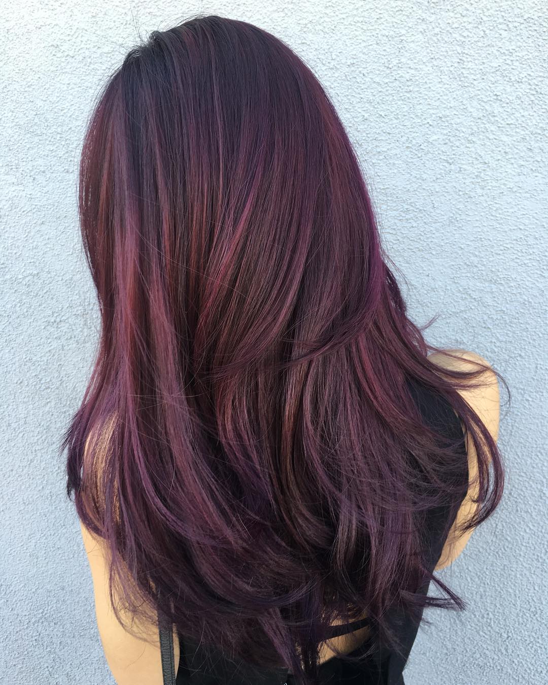 Burgundy Hair Colour Shades