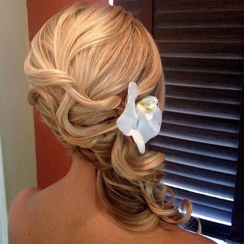 Prom Hair To The Side