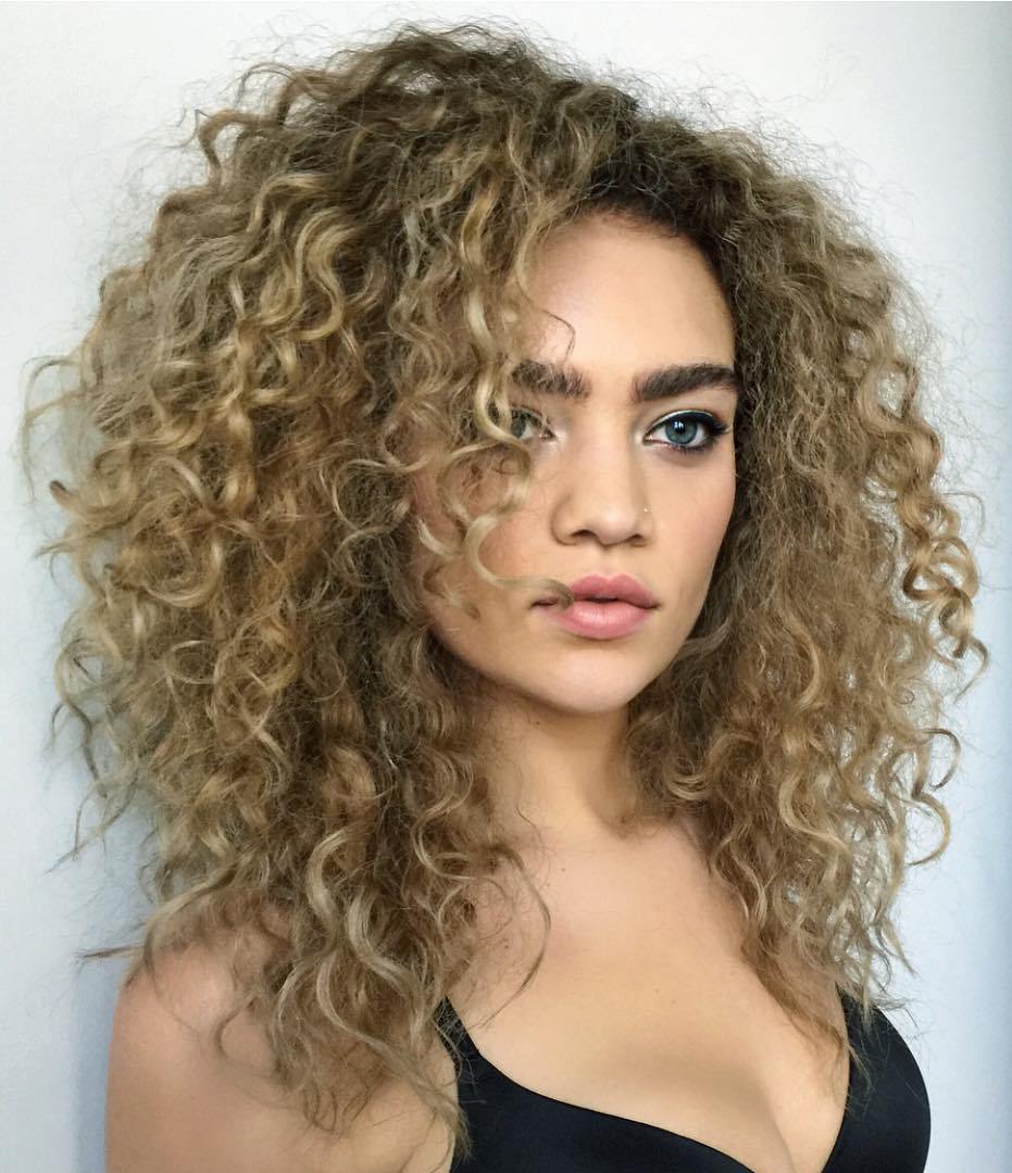 60 Styles and Cuts for Naturally Curly Hair in 2021 (500 x 580 Pixel)