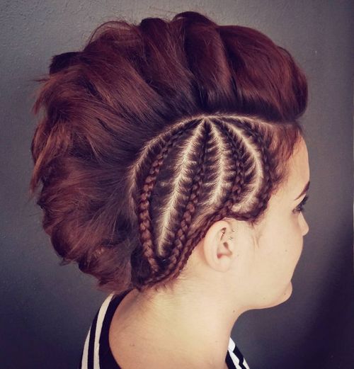 Braided To The Side Hairstyles