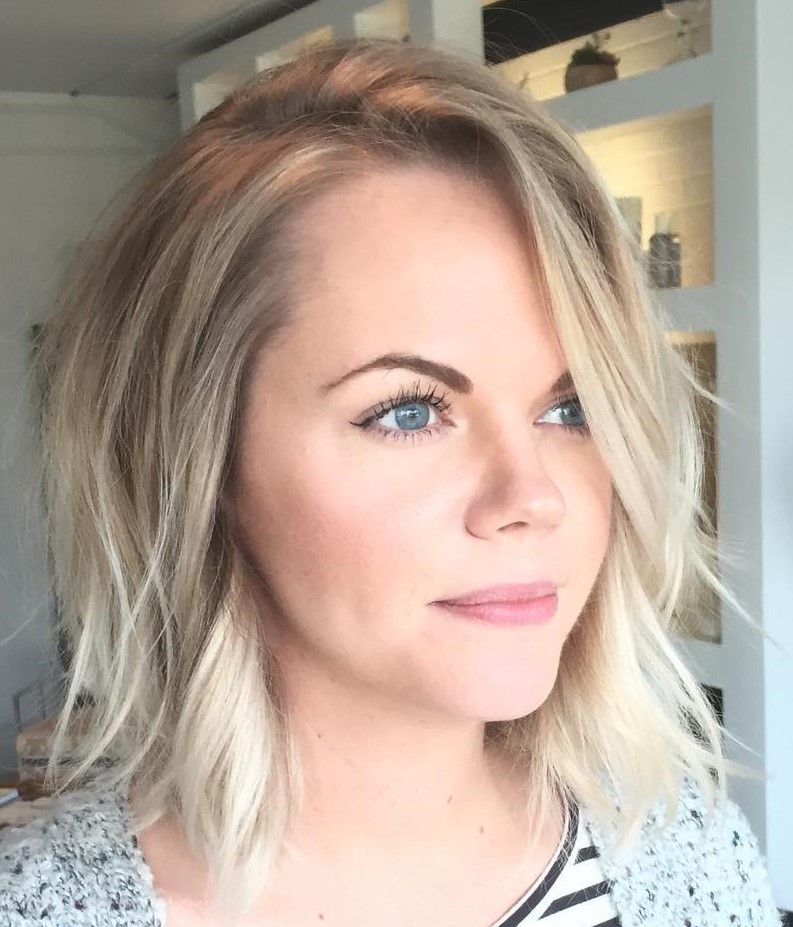 70 Perfect Medium Length Hairstyles for Thin Hair in 2021 (500 x 584 Pixel)