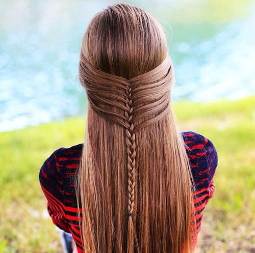 40 Picture-Perfect Hairstyles for Long Thin Hair (500 x 497 Pixel)