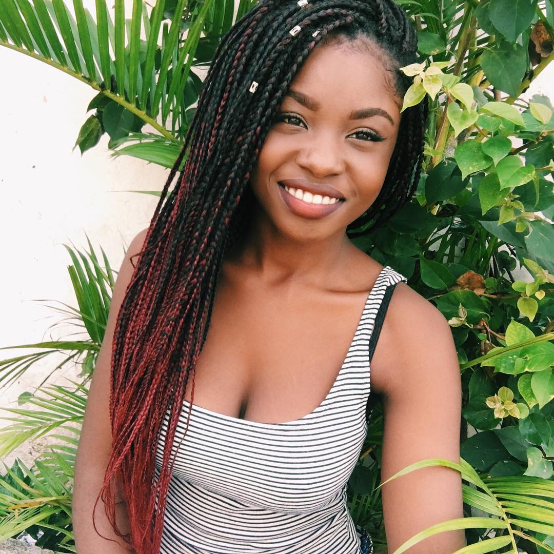 The 10 Most Beautiful Small Box Braid Hairdos (1080 x 1080 Pixel)