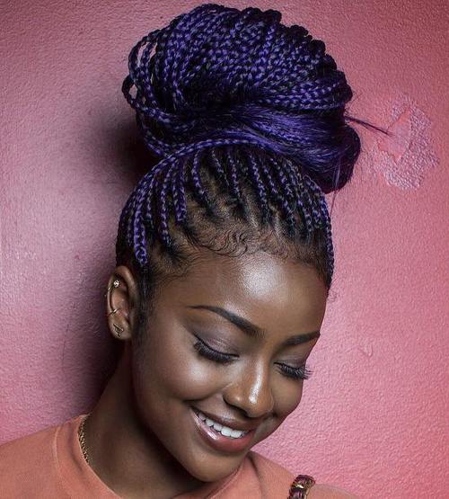 Top All The Rage Looks With Long Box Braids