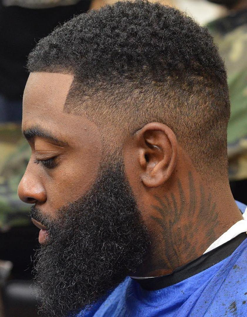 50 Stylish Fade Haircuts for Black Men in 2021 (500 x 641 Pixel)