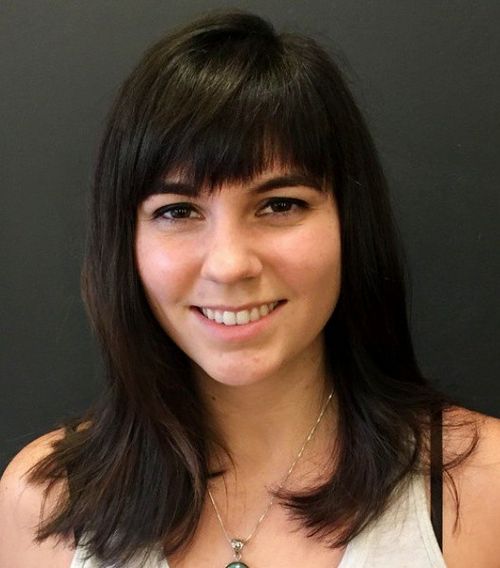 40 Refreshing Variations of Bangs for Round Faces (500 x 568 Pixel)