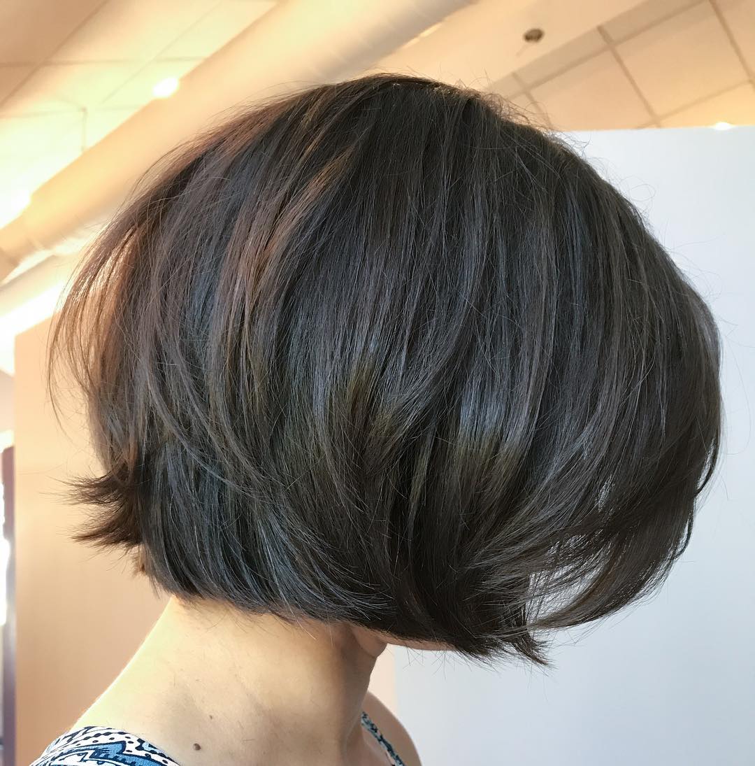 Short Hair Styles One Length Photos