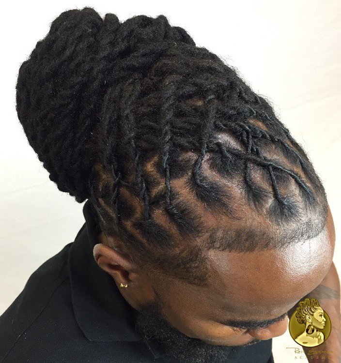 20 Terrific Long Hairstyles for Black Men (704 x 750 Pixel)