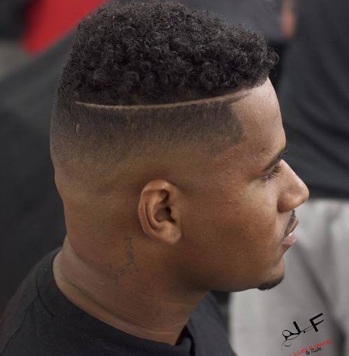 40 Stirring Curly Hairstyles for Black Men (500 x 510 Pixel)