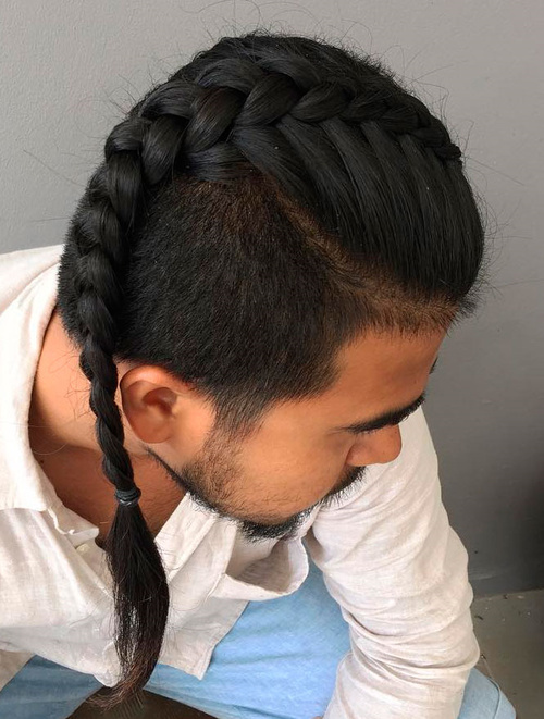 French Braids For Guys