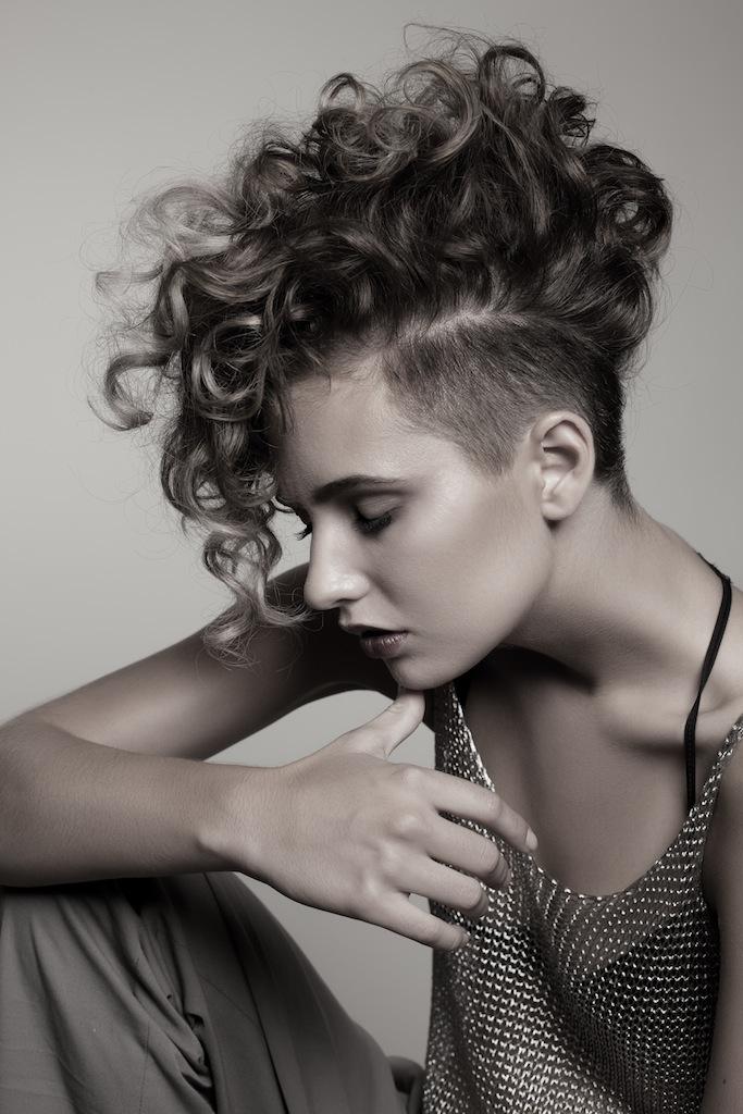 25 Exquisite Curly Mohawk Hairstyles For Girls  Women