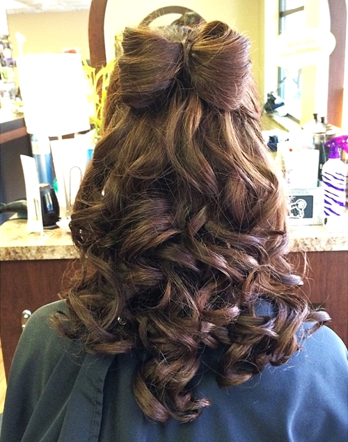 40 Diverse Homecoming Hairstyles for Short, Medium and ... (500 x 635 Pixel)