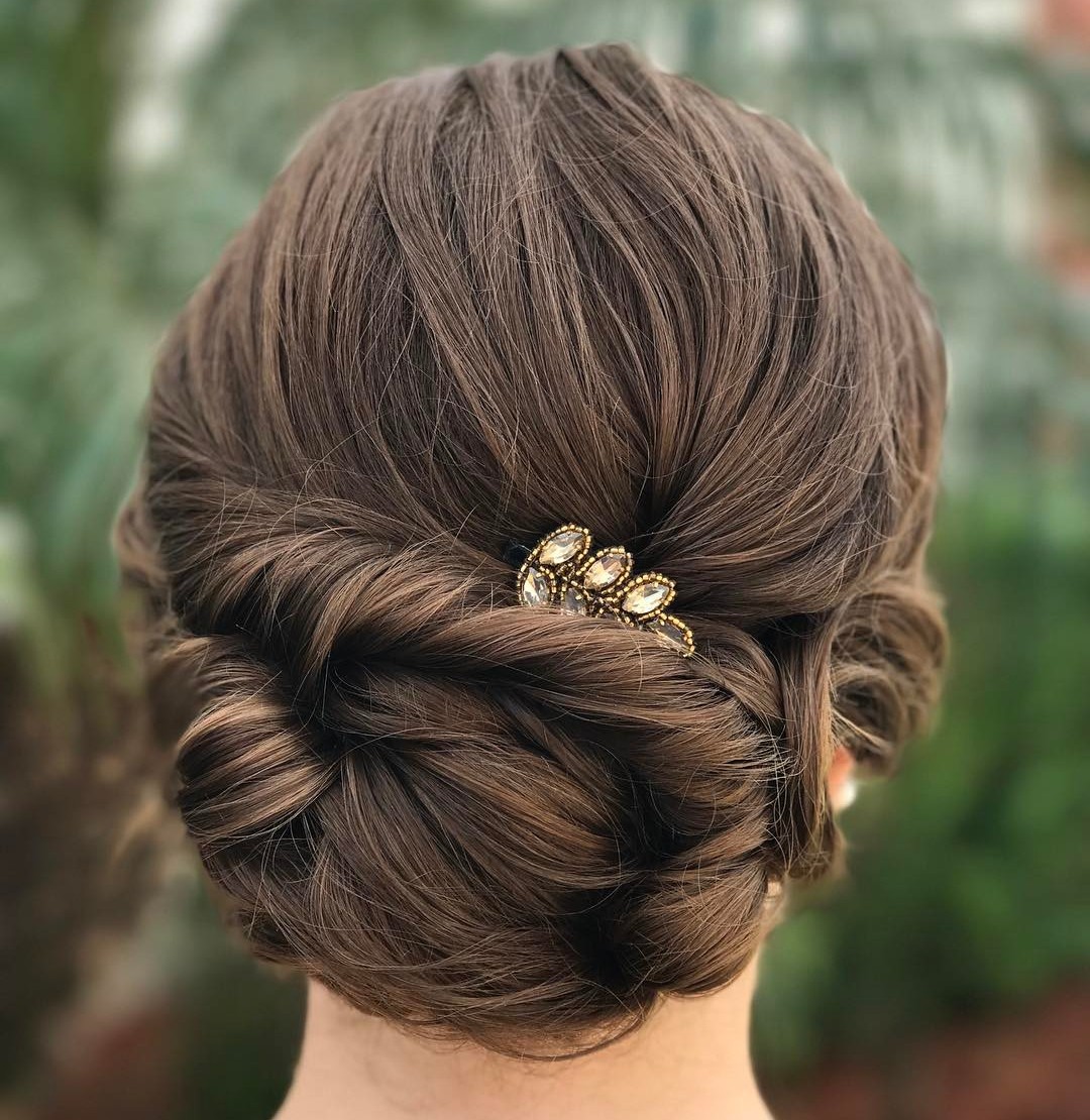 60 Easy Updo Hairstyles for Medium Length Hair in 2021 (499 x 513 Pixel)