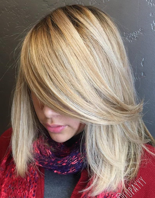 40 Blonde Hair Color Ideas with Balayage Highlights (500 x 636 Pixel)