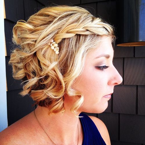 50 Hottest Prom Hairstyles for Short Hair (500 x 500 Pixel)