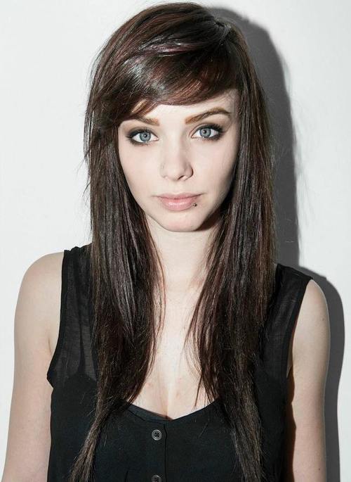 30 Side-Swept Bangs to Sweep You off Your Feet (500 x 685 Pixel)