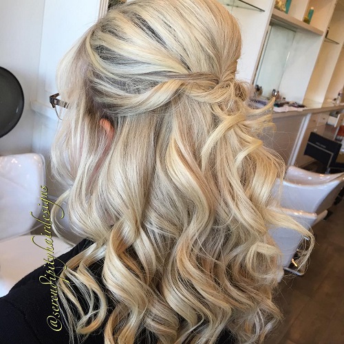 20 Lovely Wedding Guest Hairstyles (500 x 500 Pixel)