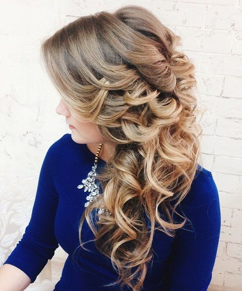 40 Gorgeous Wedding Hairstyles for Long Hair (500 x 600 Pixel)